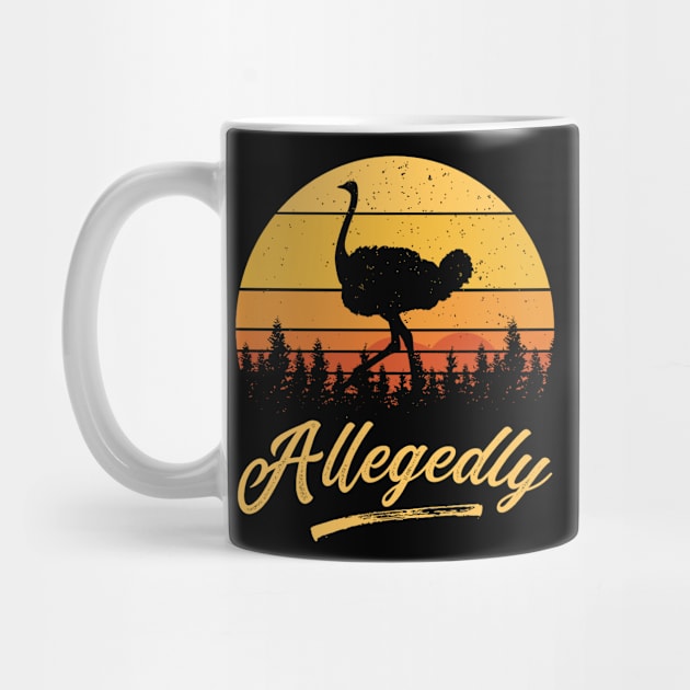 Allegedly Funny Ostrich by Liar Manifesto